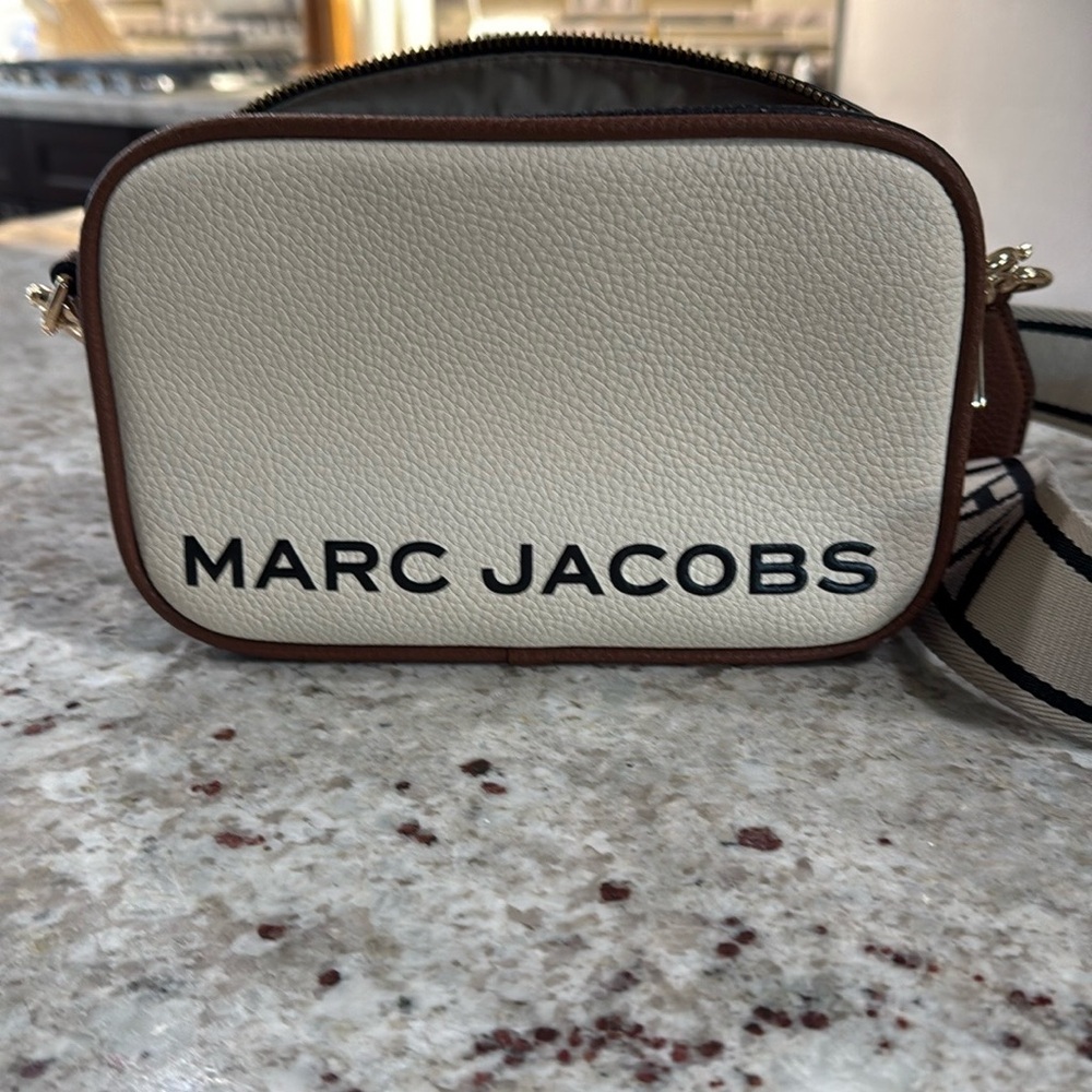 Marc Jacobs Beige and Brown Belt Bag